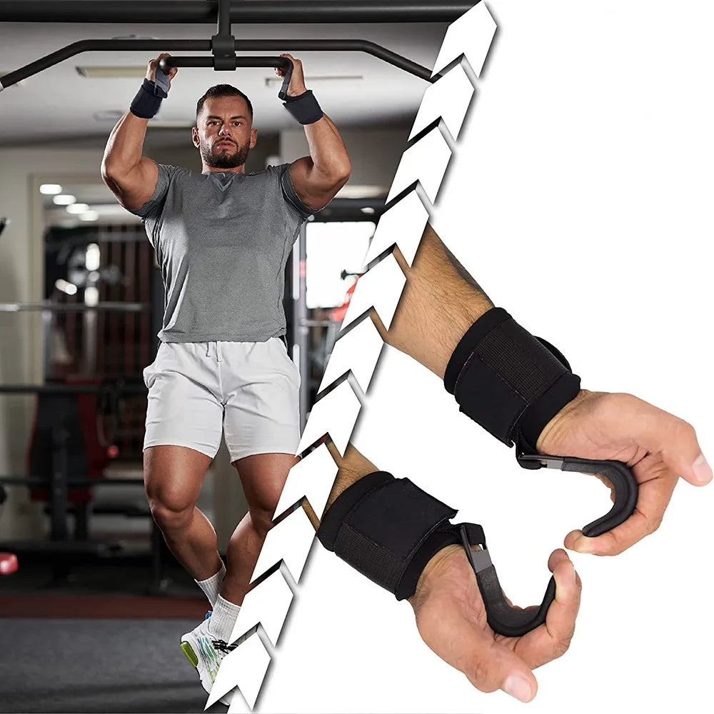 AtlasFitX Heavy Duty Lifting Hooks