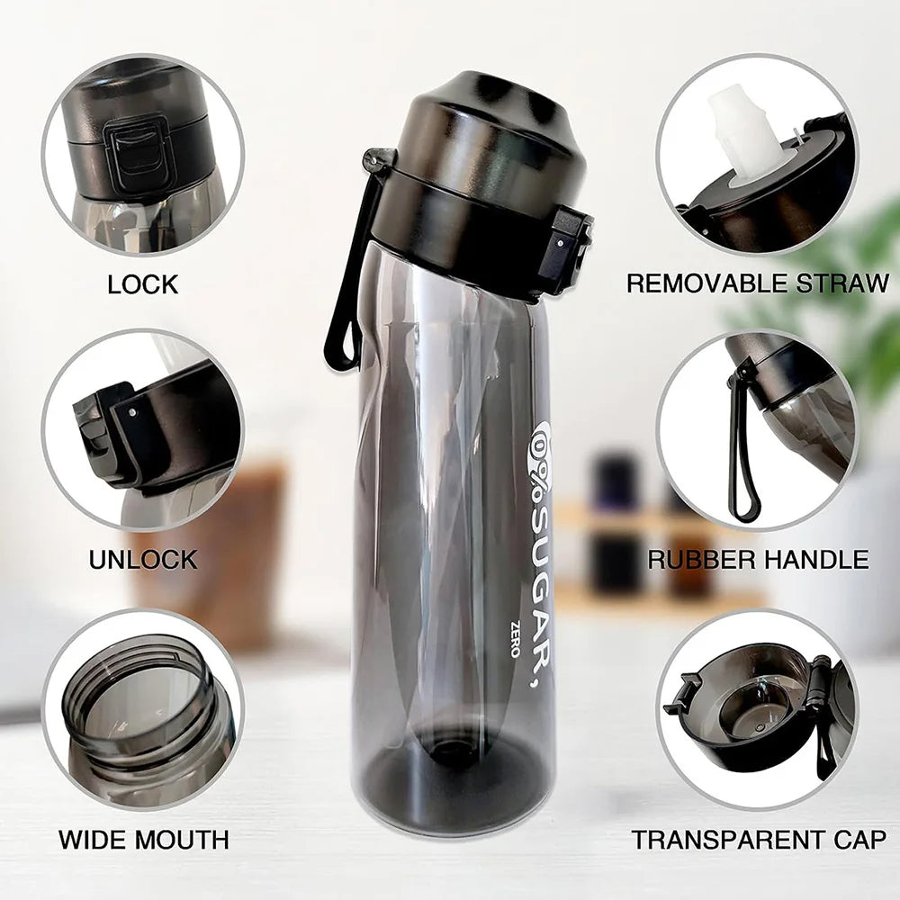 AtlasFitX Flavor-Infused Water Bottle