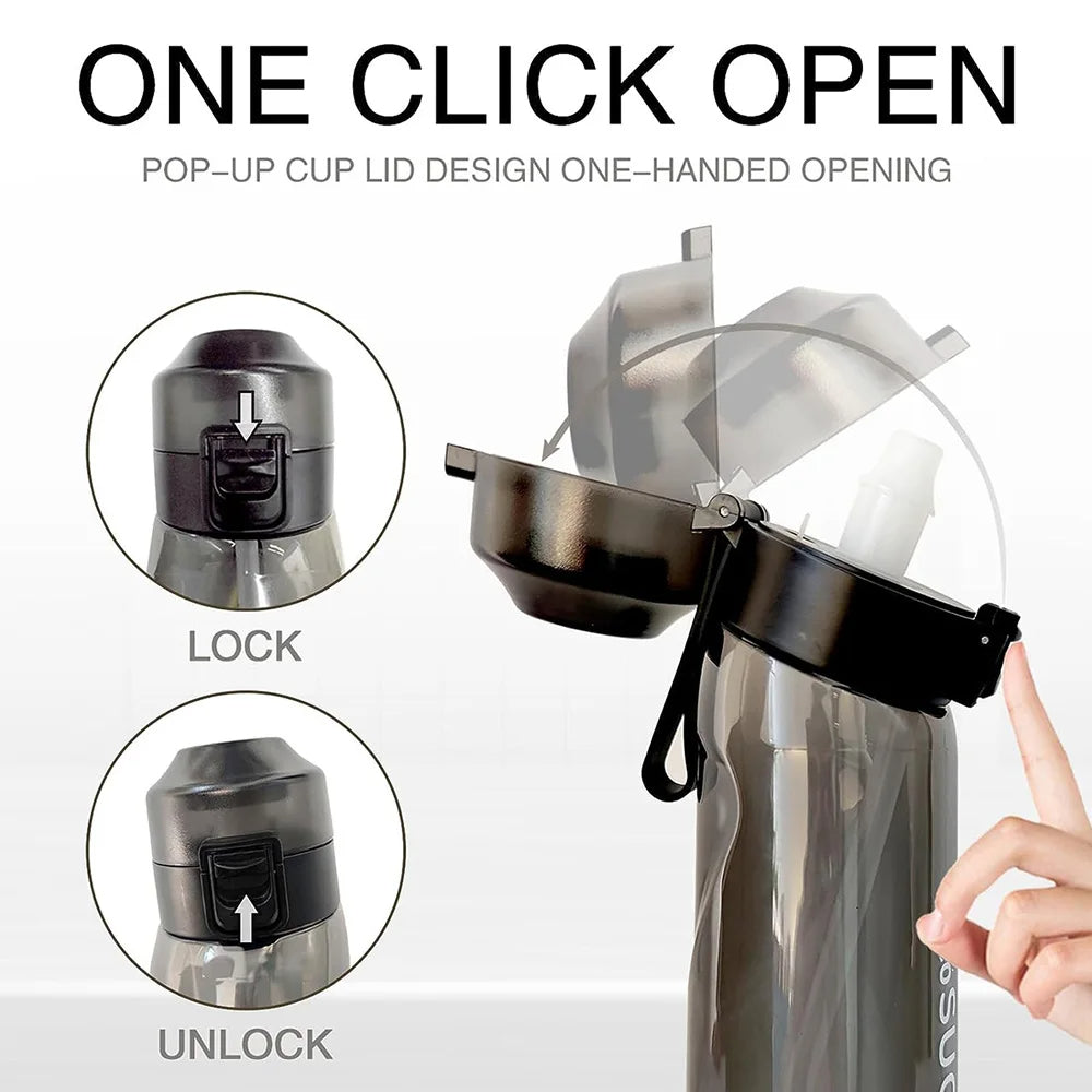 AtlasFitX Flavor-Infused Water Bottle